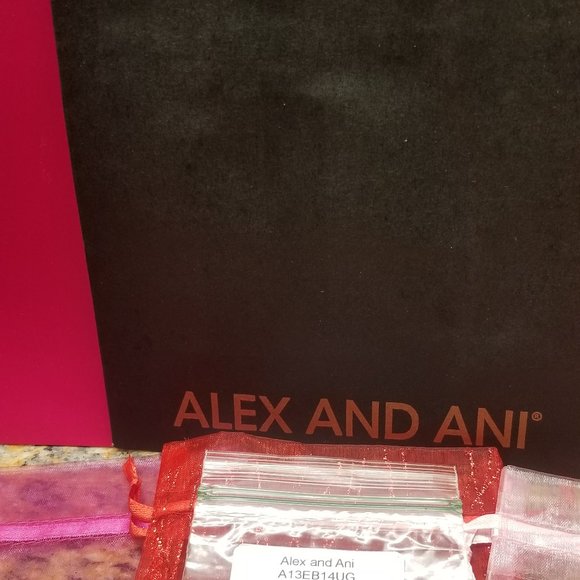 - NWT !!!!   ALEX AND ANI BRACELETS   with gift pouch and New Alex and Ani BAG!! - Picture 5 of 8